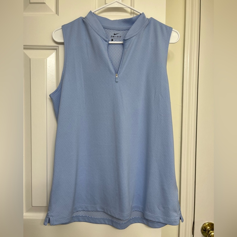 Nike Blue Polo Tank Top
